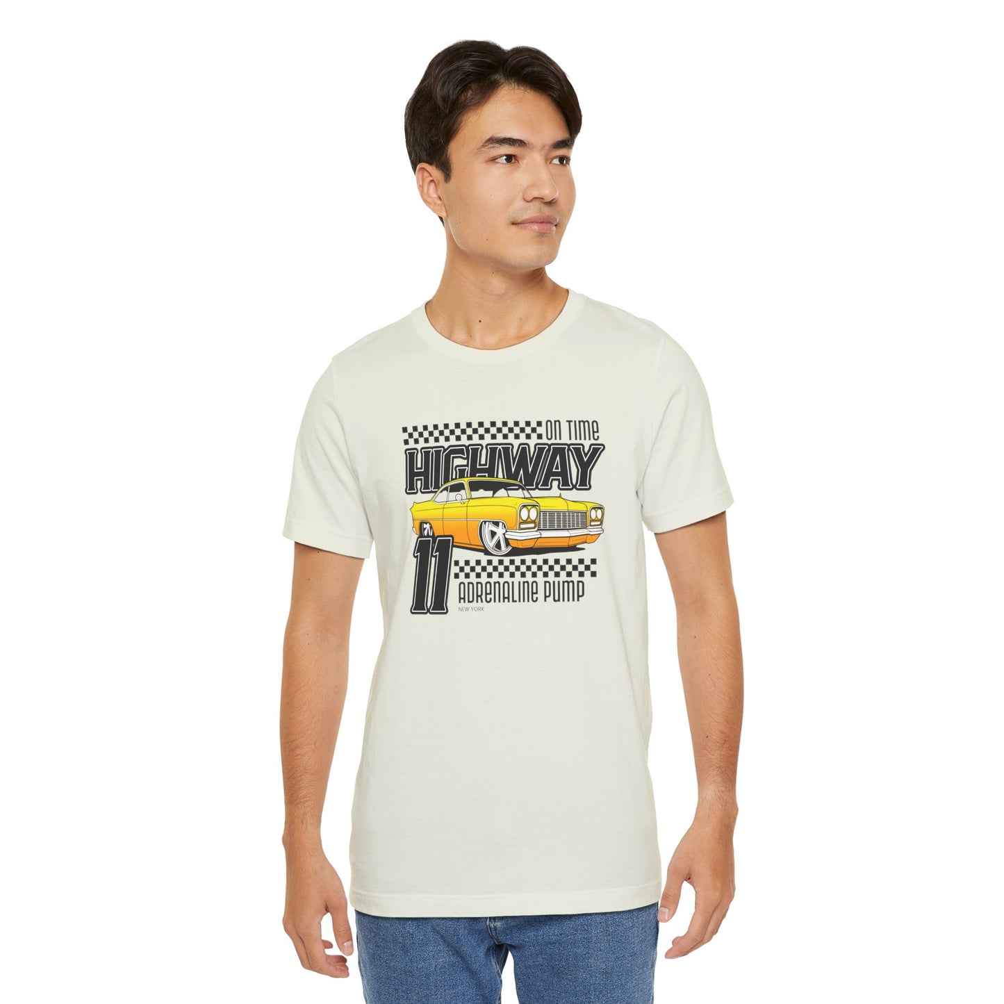 On Time Highway Adrenaline Pump Unisex Jersey Short Sleeve Tee