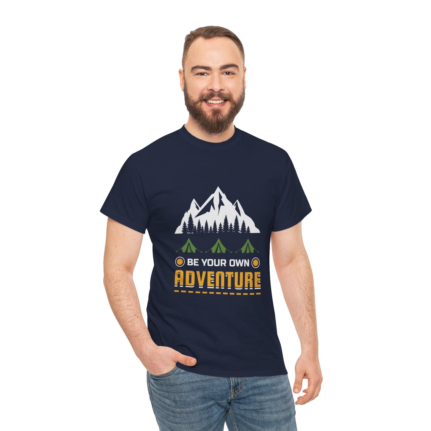 Adventure Tee - 'Be Your Own Adventure' Unisex Heavy Cotton T-Shirt