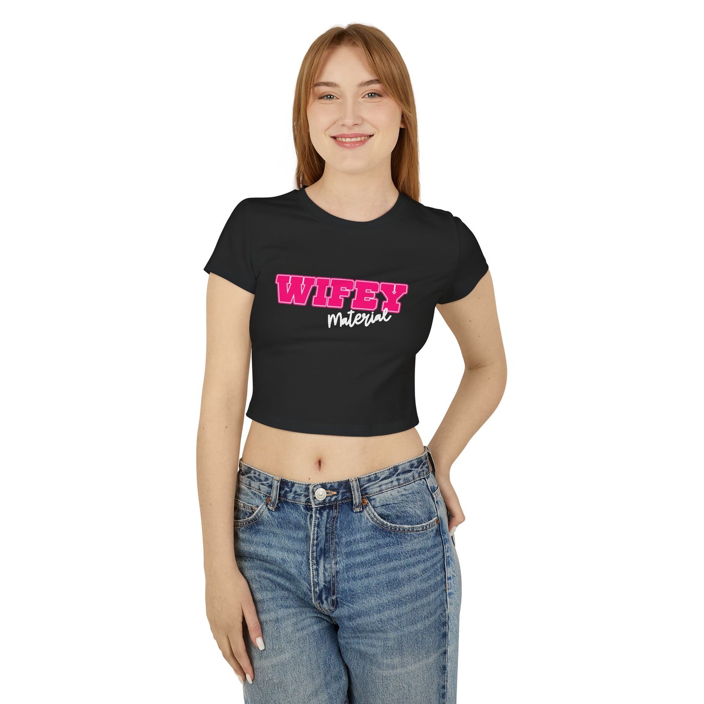 Wifey Material Women's Baby Tee