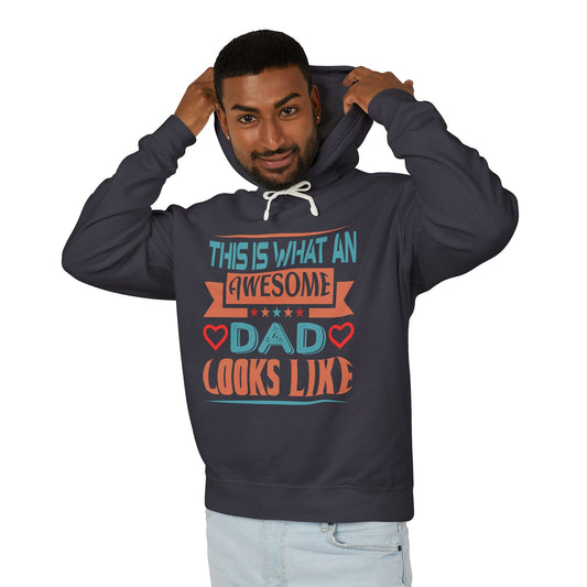 Awesome Dad Hooded Sweatshirt, Funny Gift for New Dads