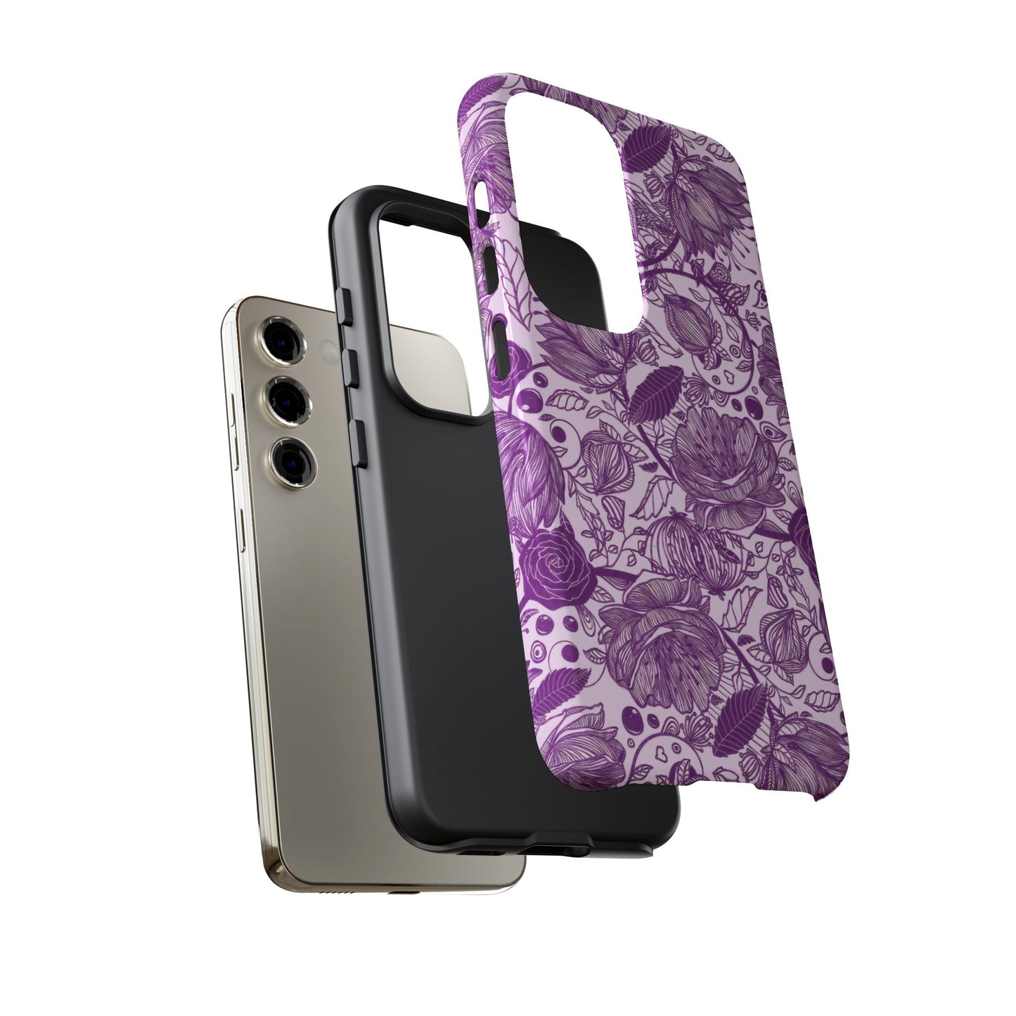 Graphical Garden: Purple Edition Tough Cases