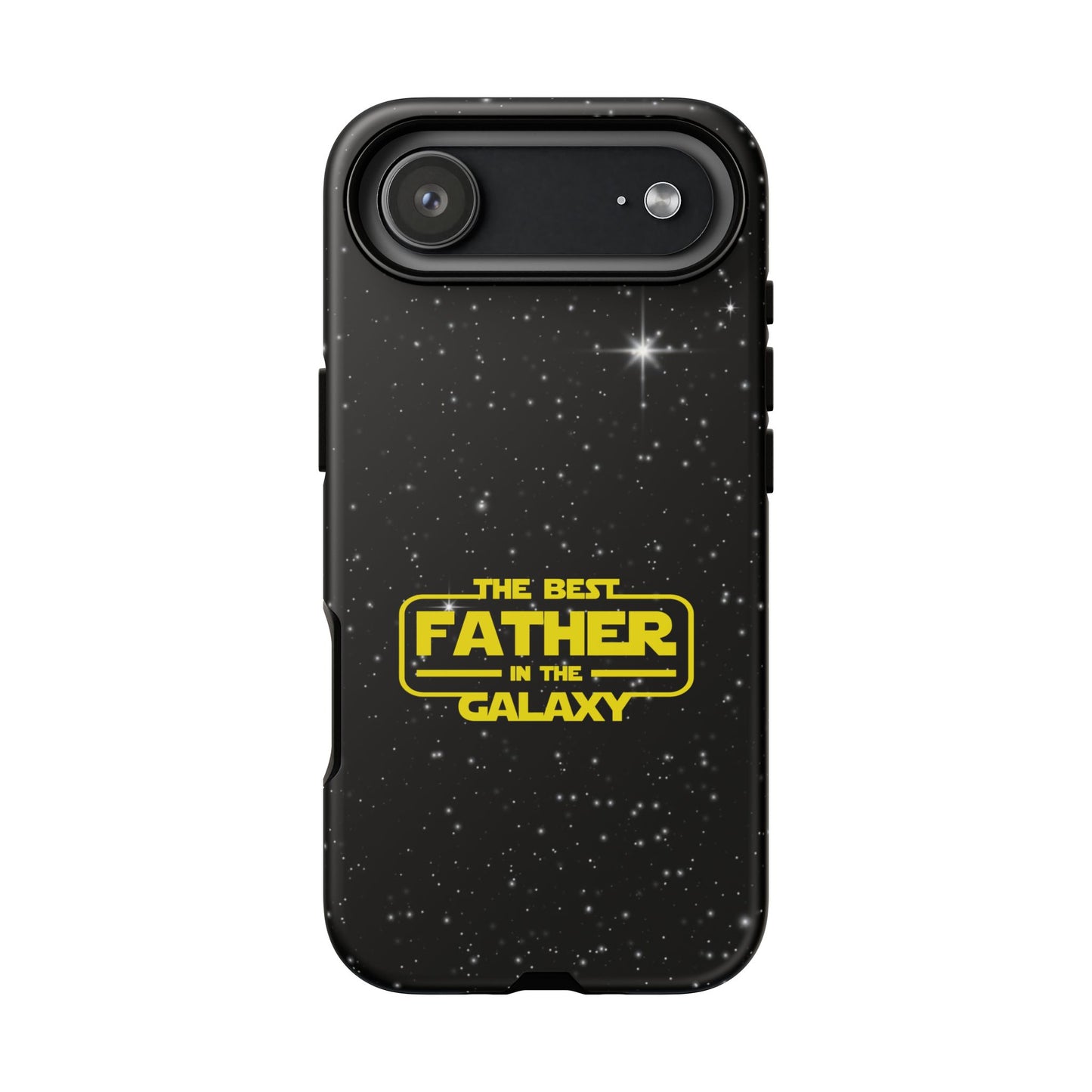 Galaxy-Themed iPhone Tough Case - Perfect Gift for the Best Father
