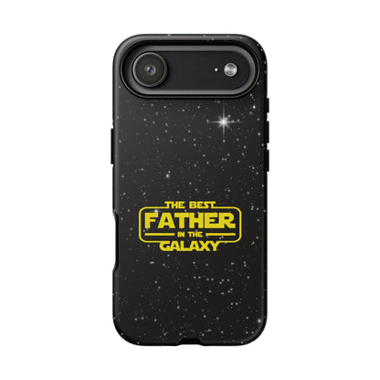 Galaxy-Themed iPhone Tough Case - Perfect Gift for the Best Father