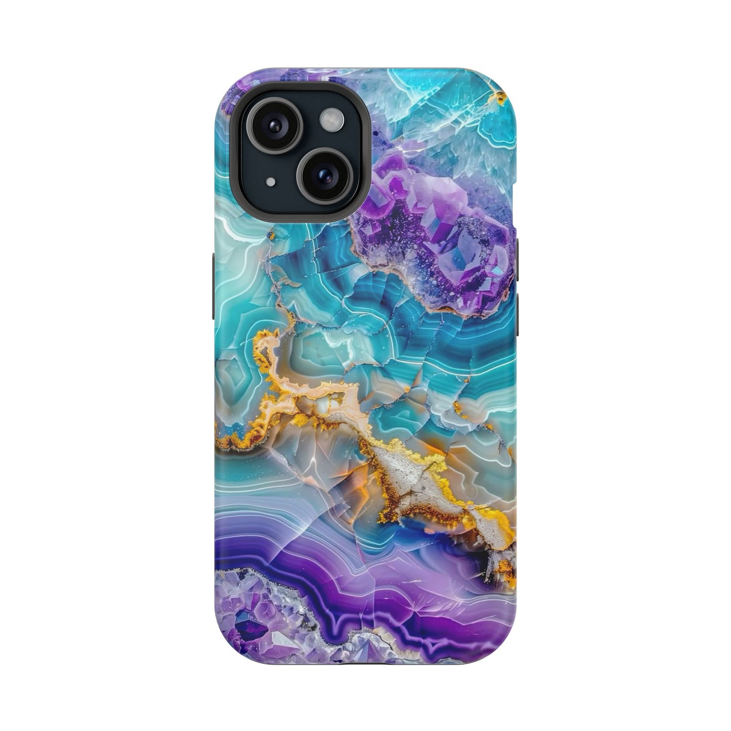 Blue Agate Magnetic Phone Case