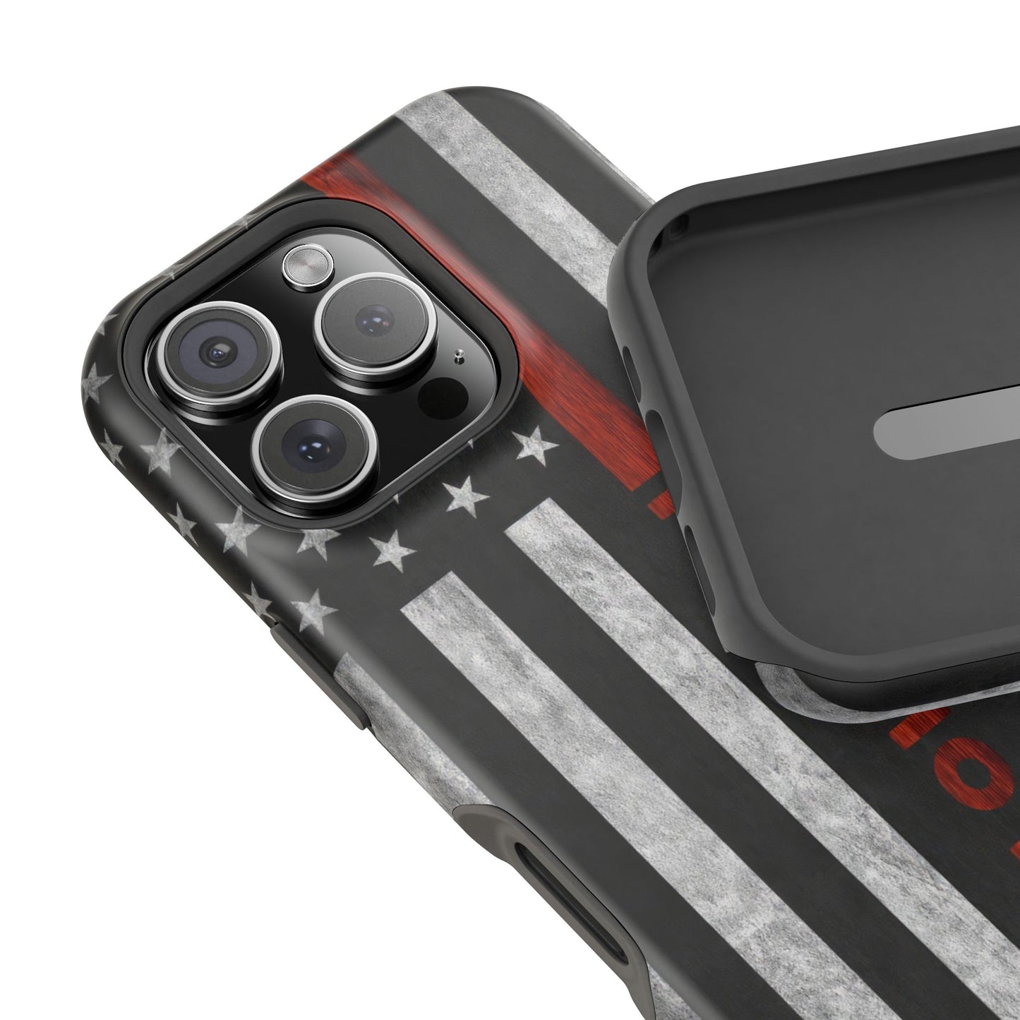 Red Line Magnetic Phone Cases, Firefighter Gift