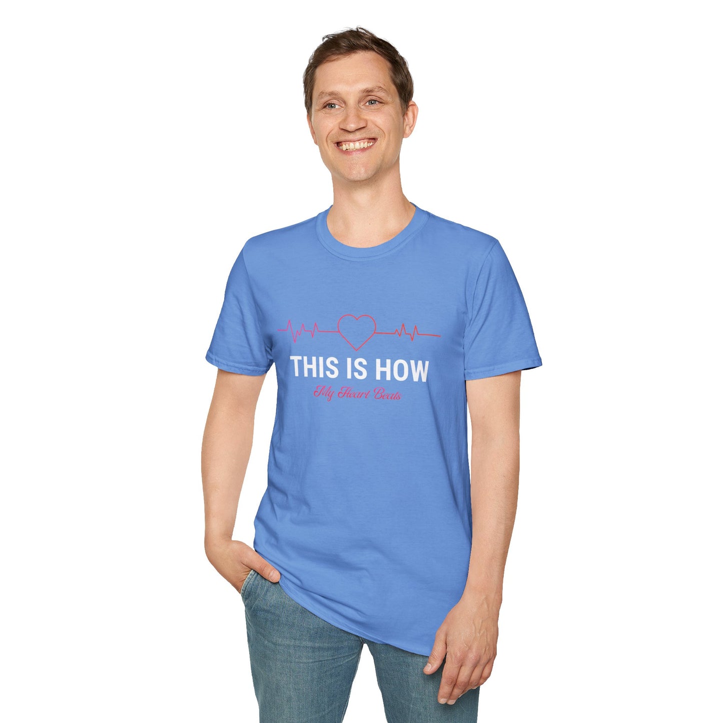 This Is How My Heart Beats Unisex Softstyle T-Shirt