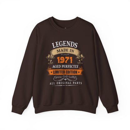 Legends Made In Custom Birthday Sweatshirt