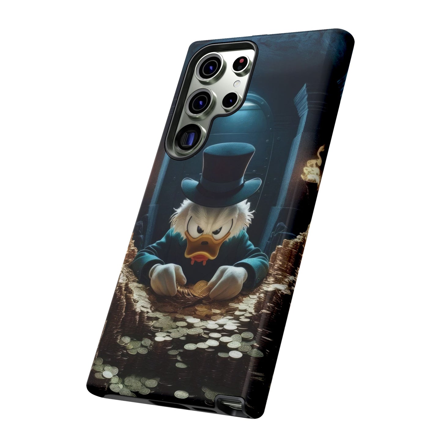 Scrooge McDuck Samsung Phone Case for Cartoon Lovers