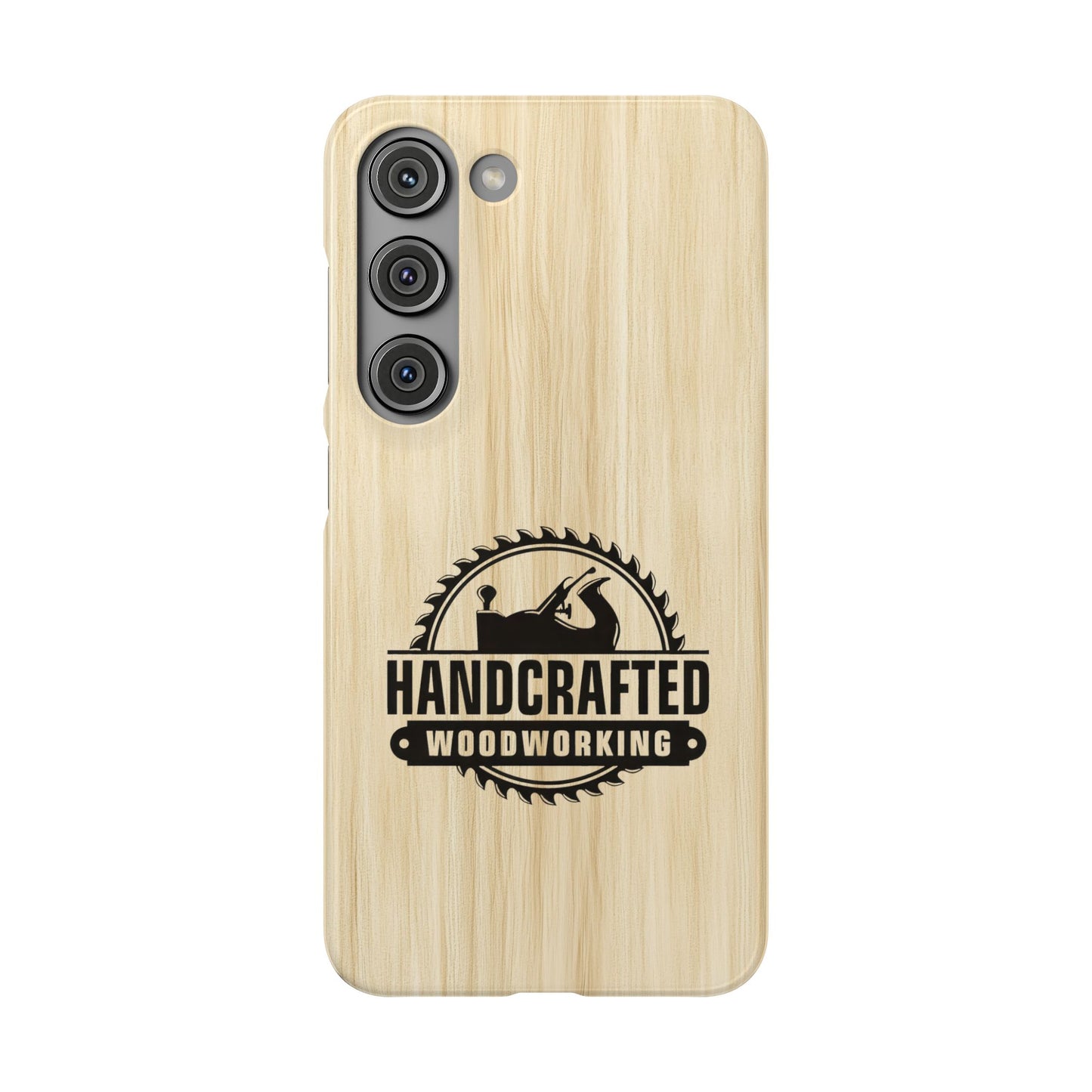 Woodworking Logo Slim Case