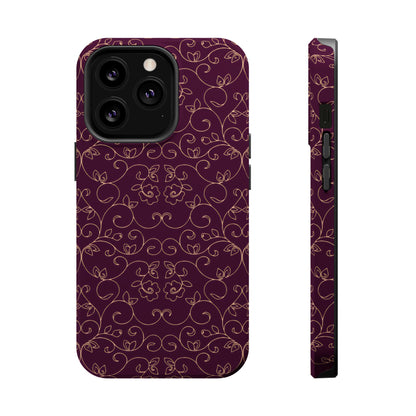 Luxury Serial Magnetic Phone Case, Royal