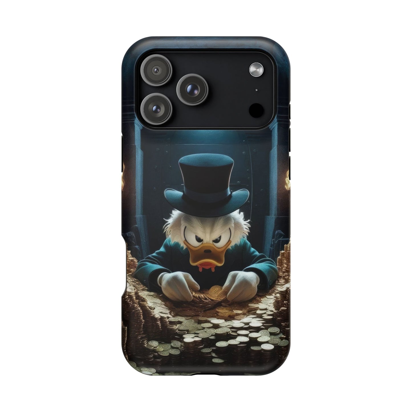 Magnetic Phone Case - Scrooge McDuck Design