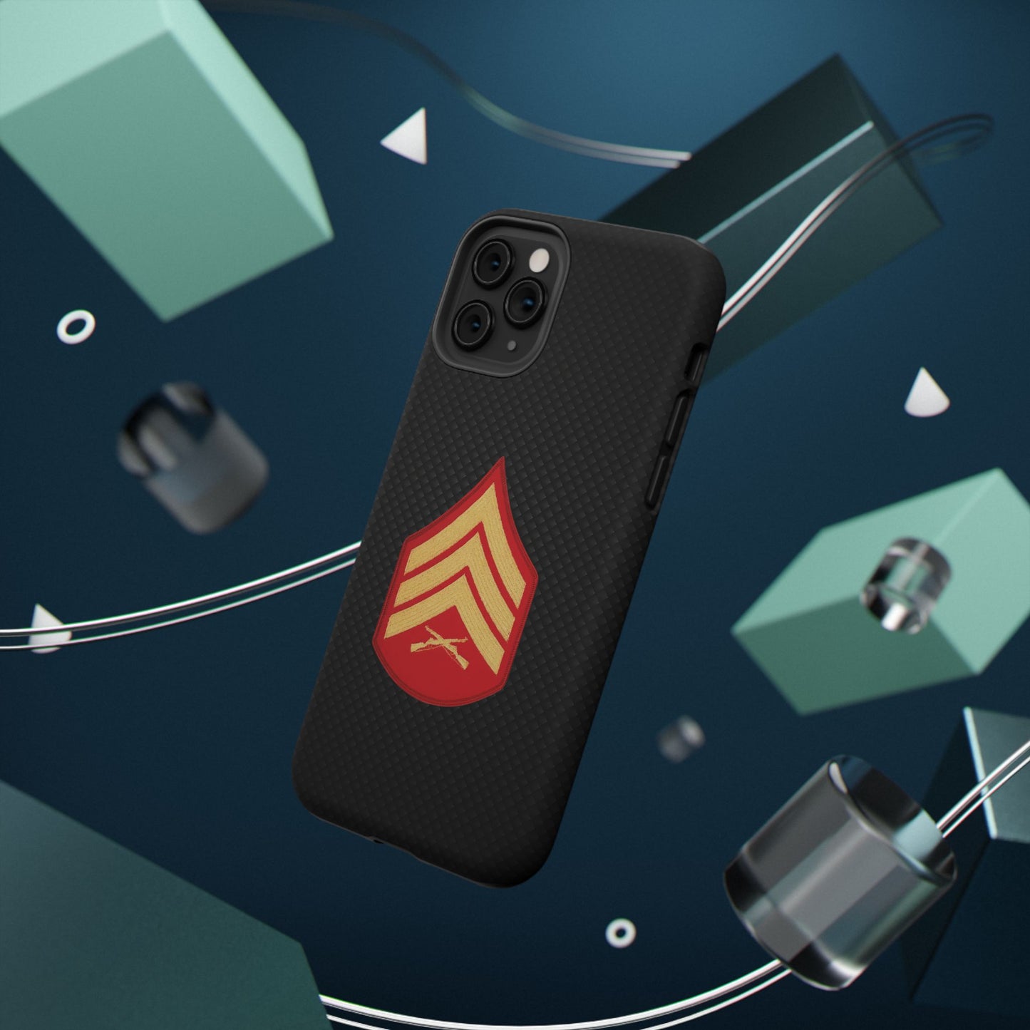 Rank Insignia Impact-Resistant Cases, Sergeant