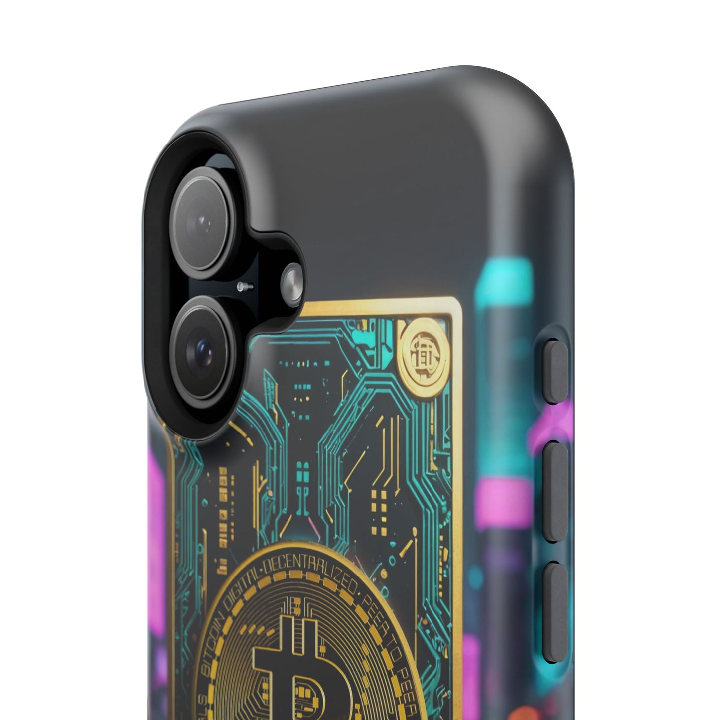 Bitcoin Magnetic Phone Case, Unique Phone Cover
