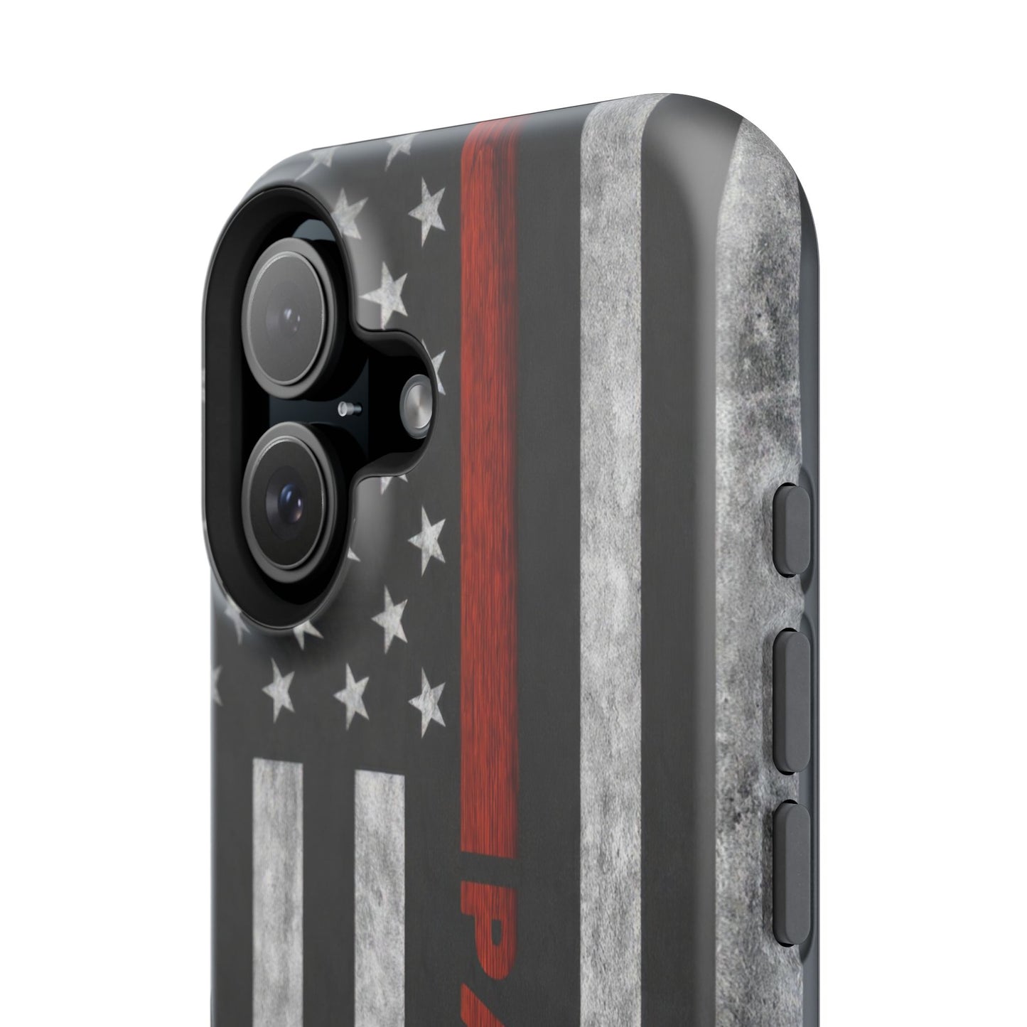 Red Line Magnetic Phone Cases, Firefighter Gift