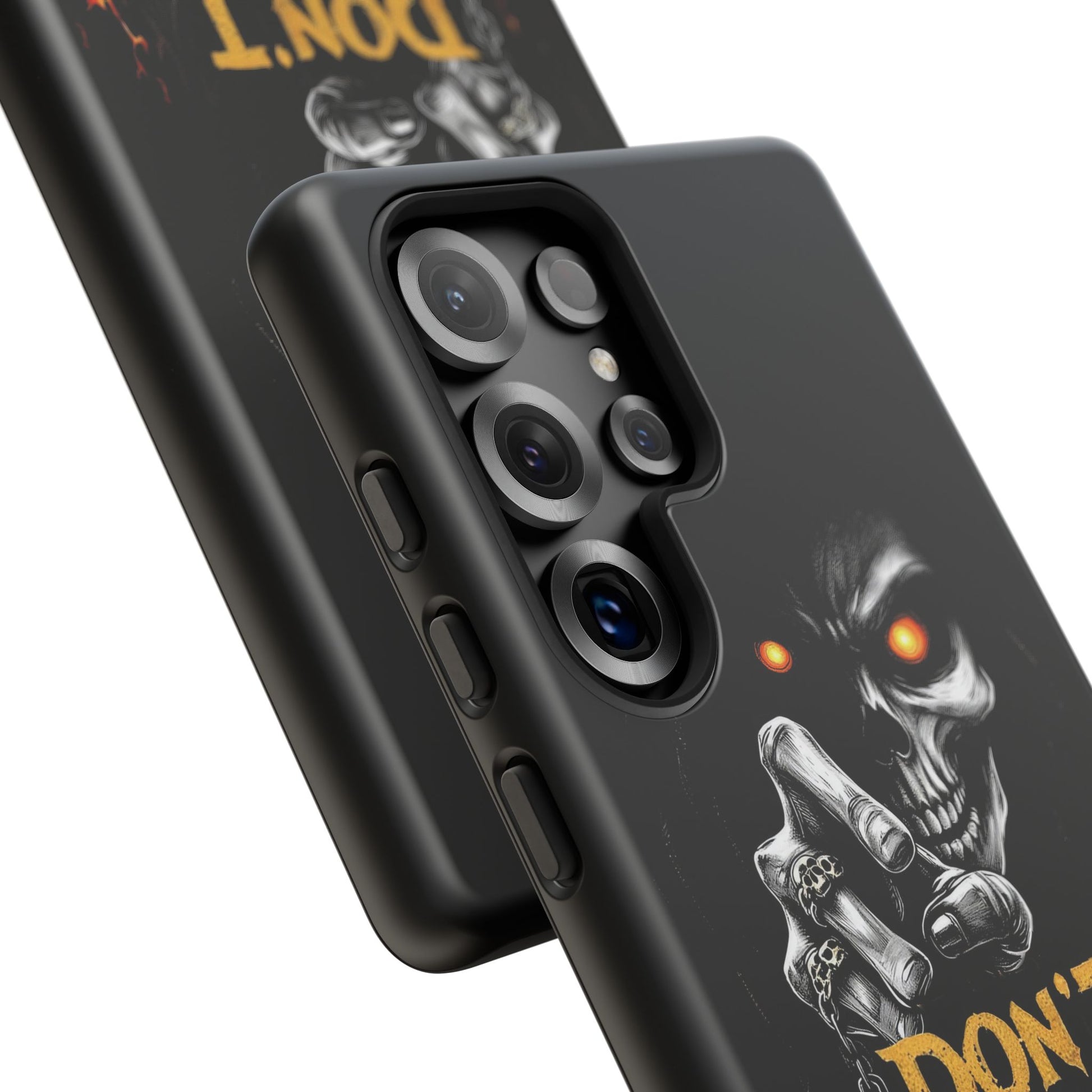 Skull Samsung Tough Cases, Don't Touch My Phone Cover,