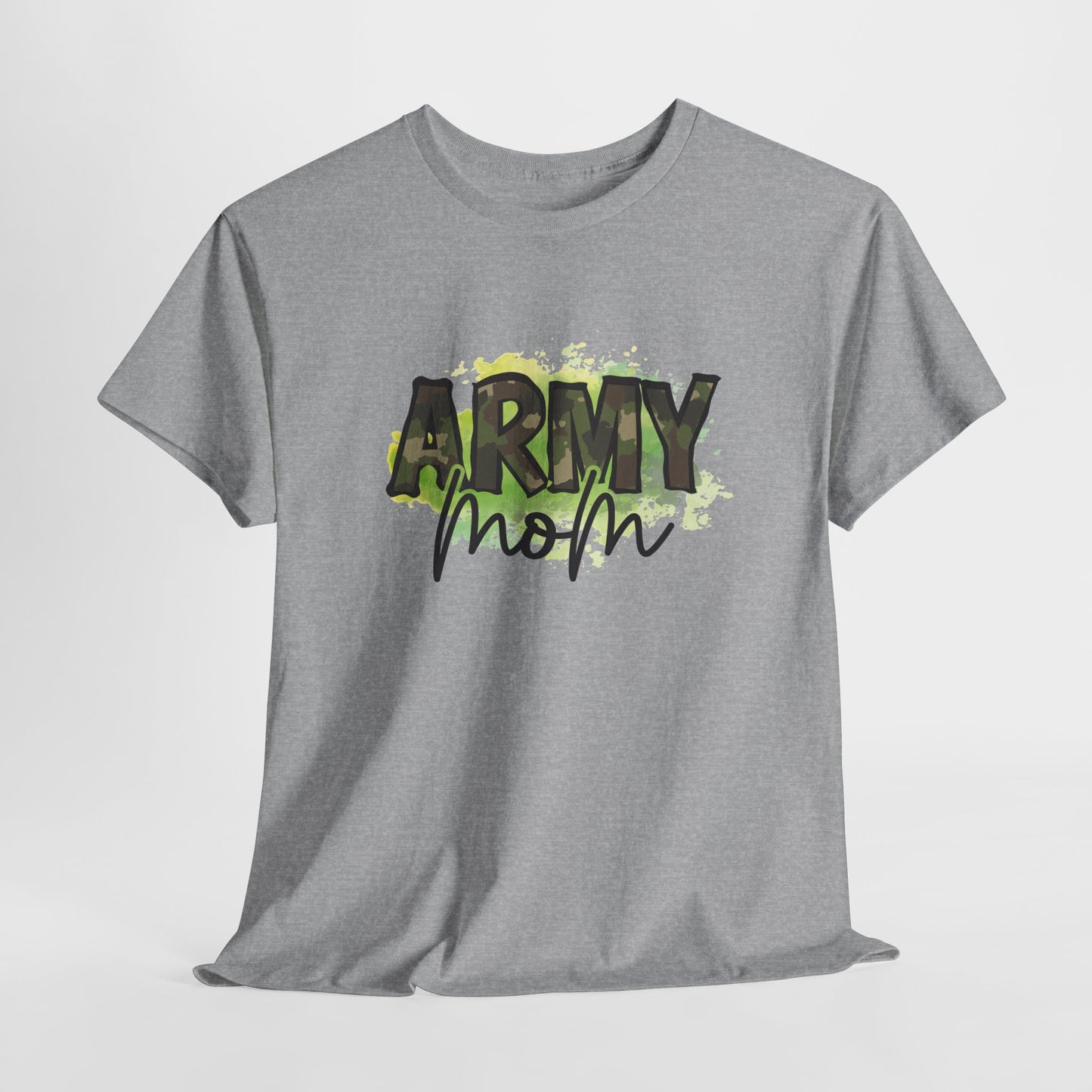 Army Mom Heavy Cotton Tee