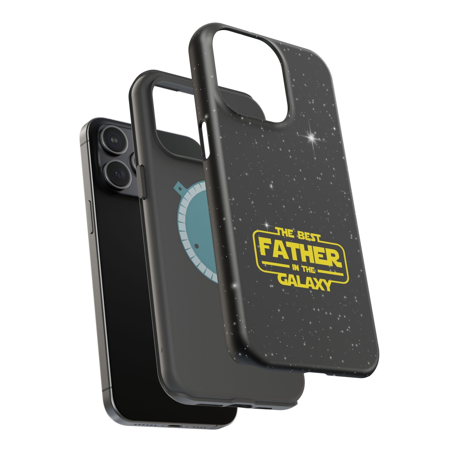 Galaxy-Themed iPhone Magnetic Case - Perfect Gift for the Best Father