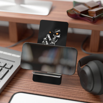 Skull Smartphone Stand - Don't Touch My Phone Desk Decor