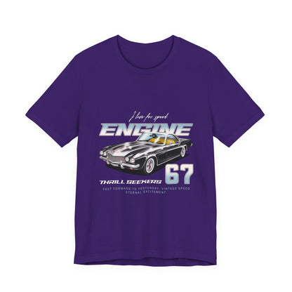 I Live For Speed Engine Tee