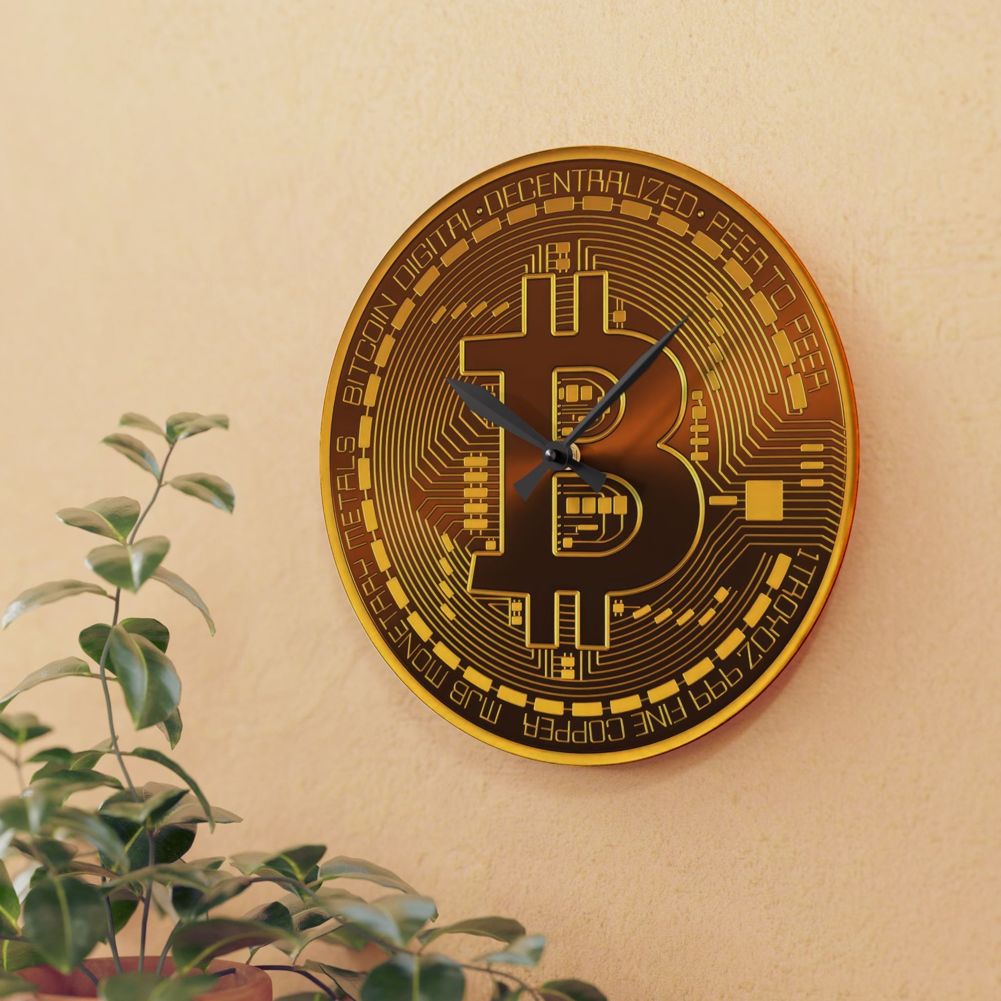 Bitcoin Wall Clock
