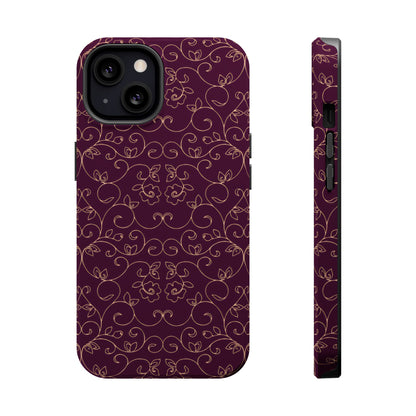 Luxury Serial Magnetic Phone Case, Royal
