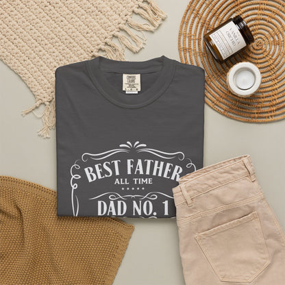 Best Father Ever Unisex T-shirt - Perfect Gift for Dads