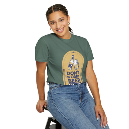 Beer Happy Unisex T-shirt - Funny Beer Tee