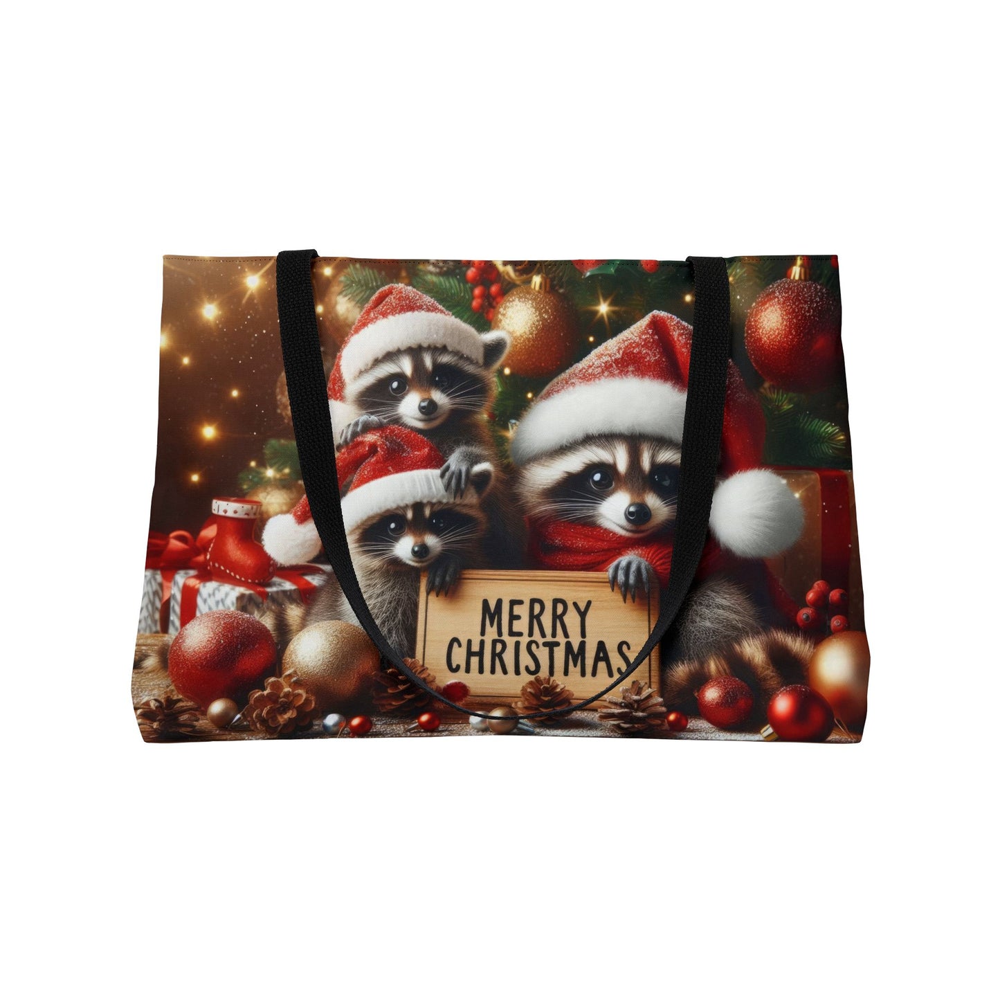 Festive Fur Family Joy Tote Bag