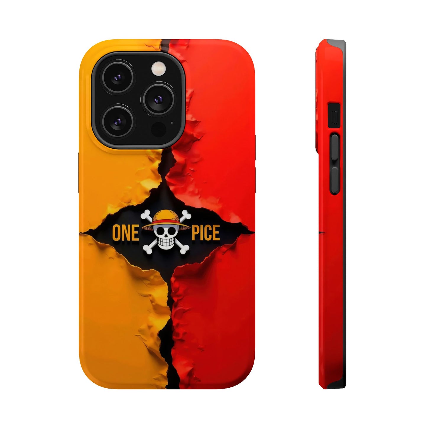 Bold One Piece Magnetic Tough Cases, Anime Phone Cover