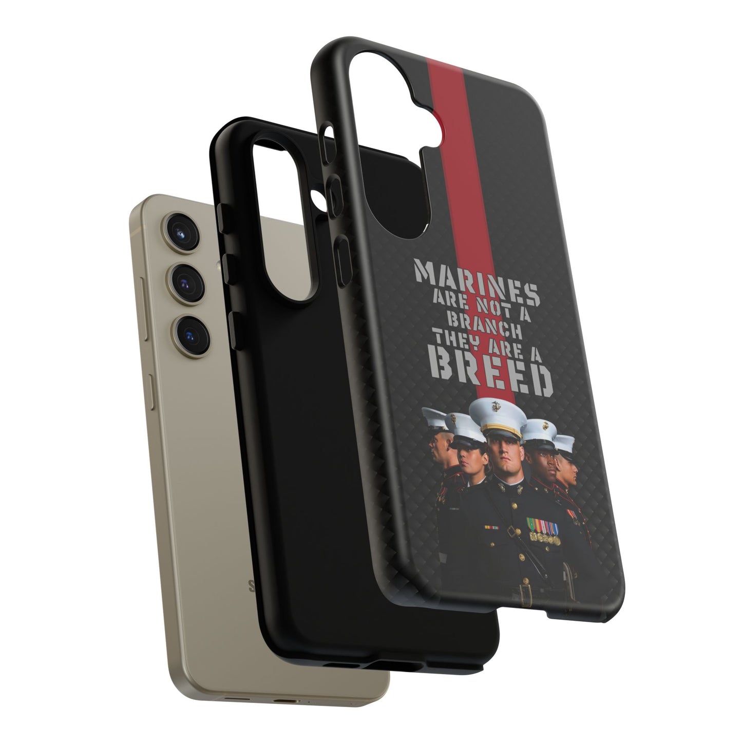 Marine Corps Samsung Tough Phone Case - Proud Military Supporter