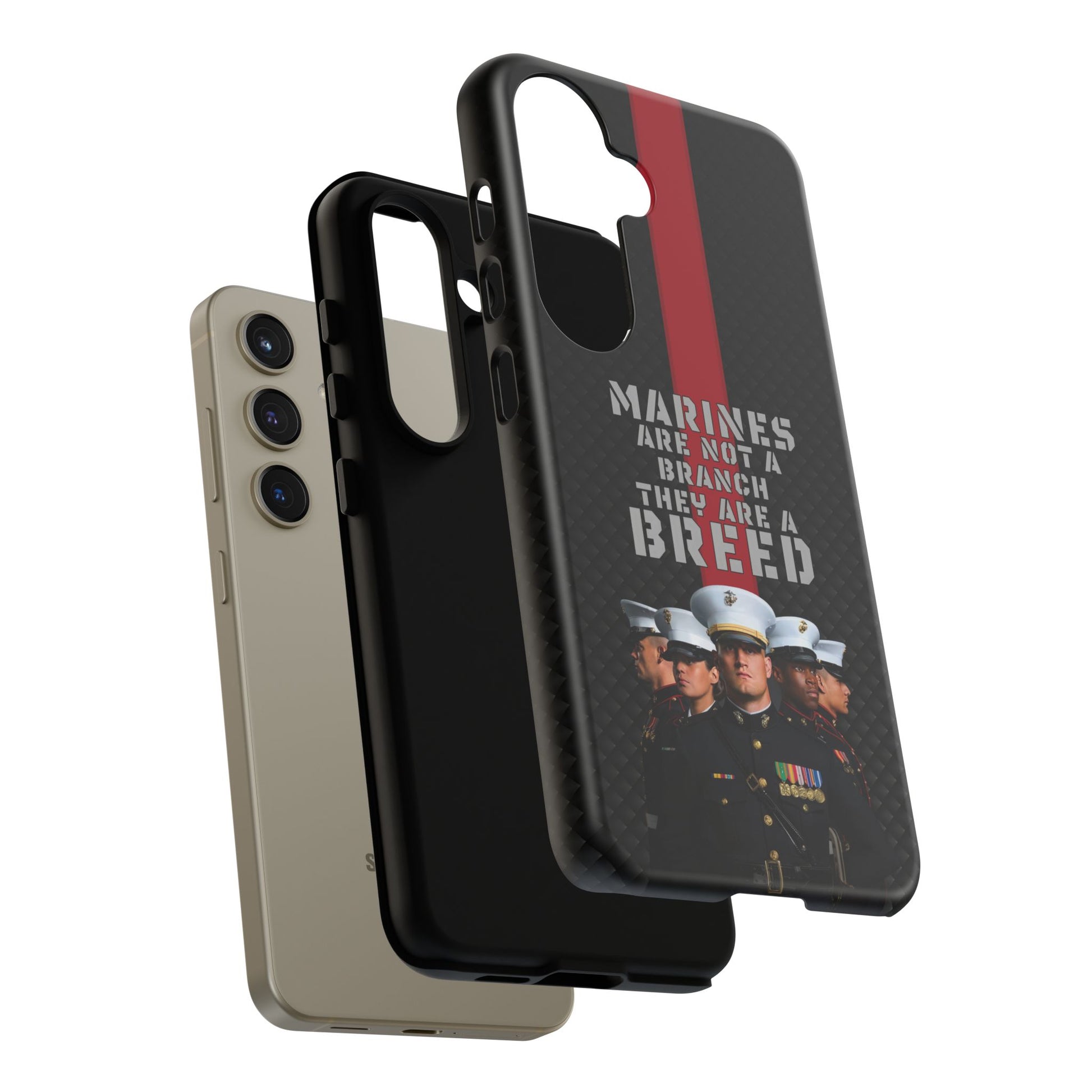 Marine Corps Samsung Tough Phone Case - Proud Military Supporter