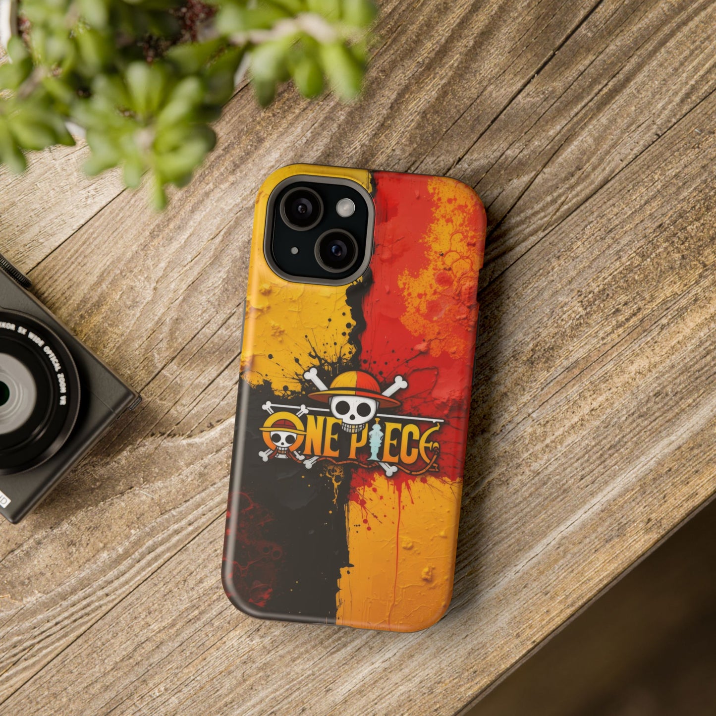 One Piece Vibrant Magnetic iPhone Cases, Anime Accessories