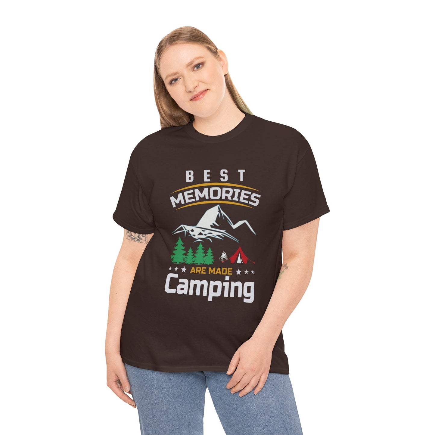 Camping Memories Unisex Heavy Cotton Tee
