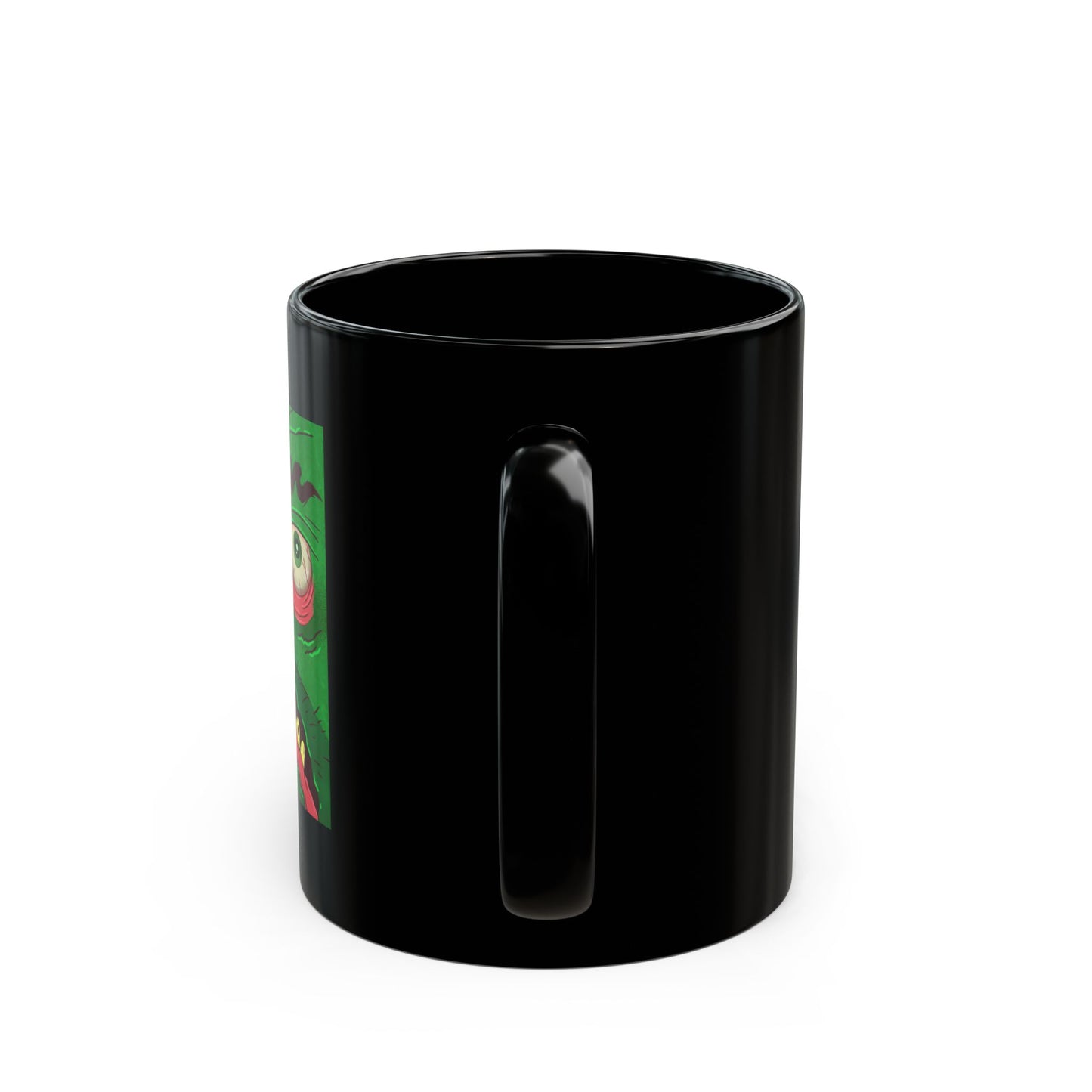 Hey handsome  Black Mug (11oz)