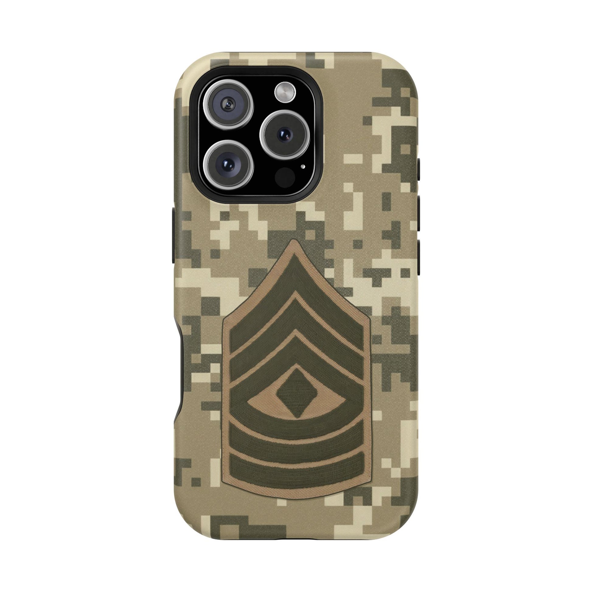 Camouflage Impact-Resistant Cases, First Sergeant