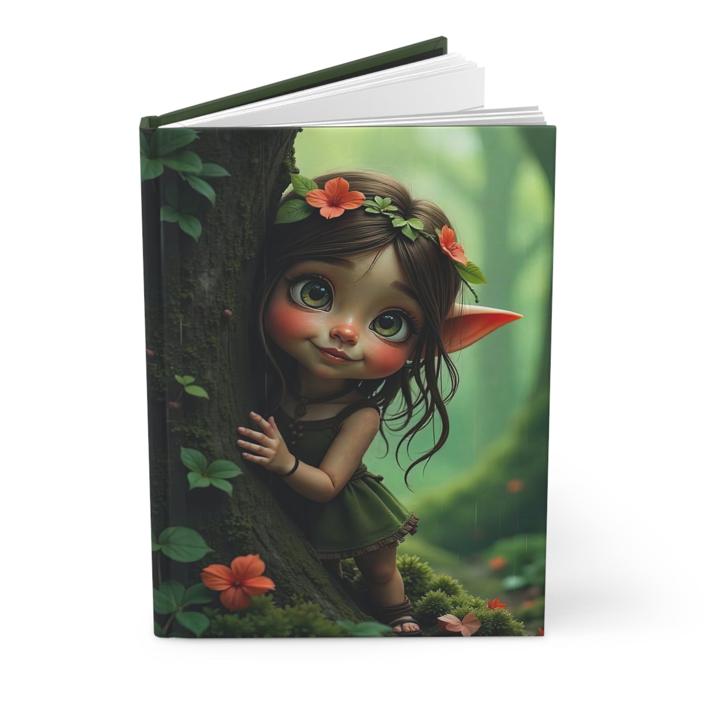 Whimsical Fairy Hardcover Journal | Nature Lover's Notebook