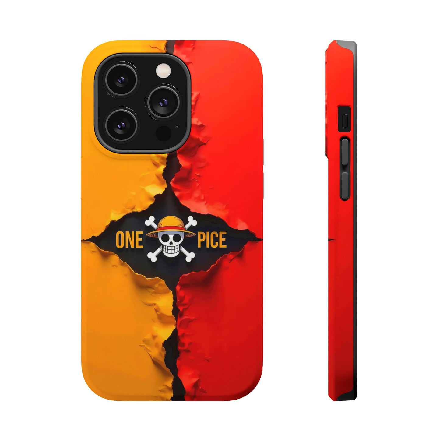 Bold One Piece Magnetic Tough Cases, Anime Phone Cover