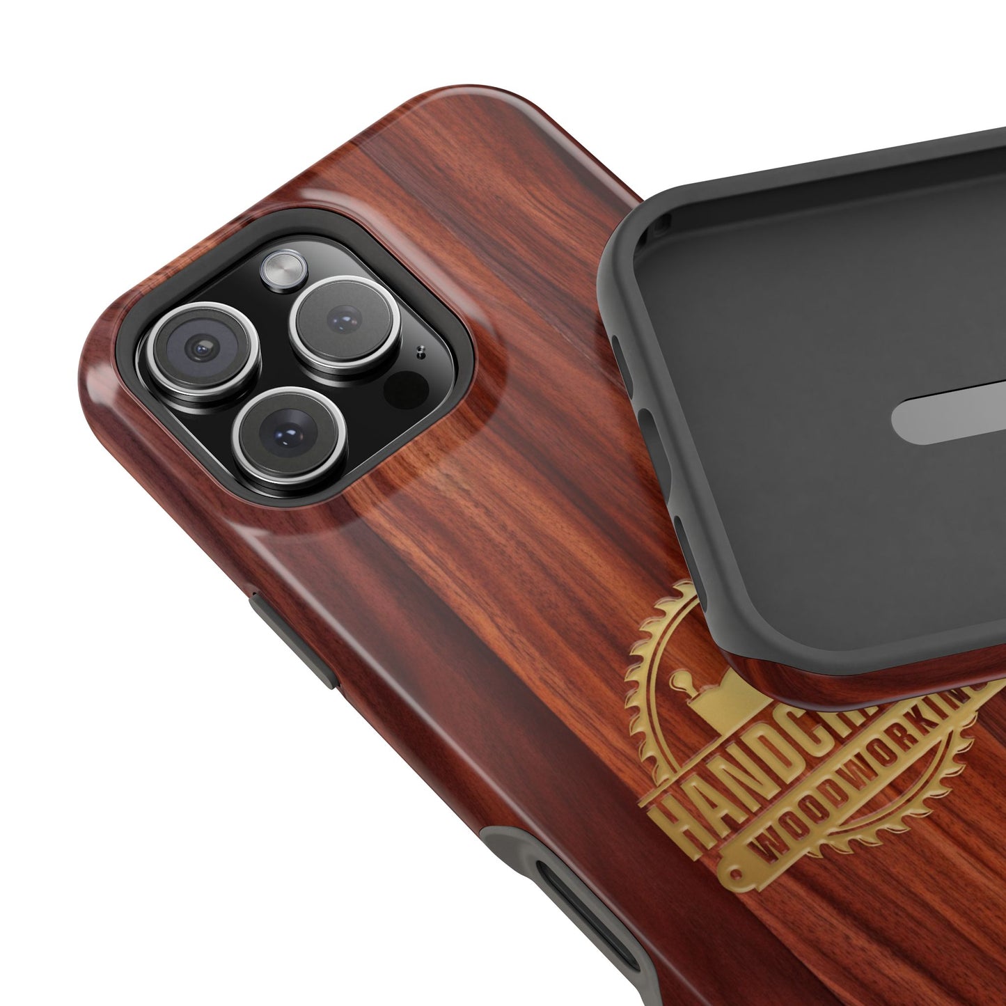 Woodworking Logo Magnetic iPhone Case