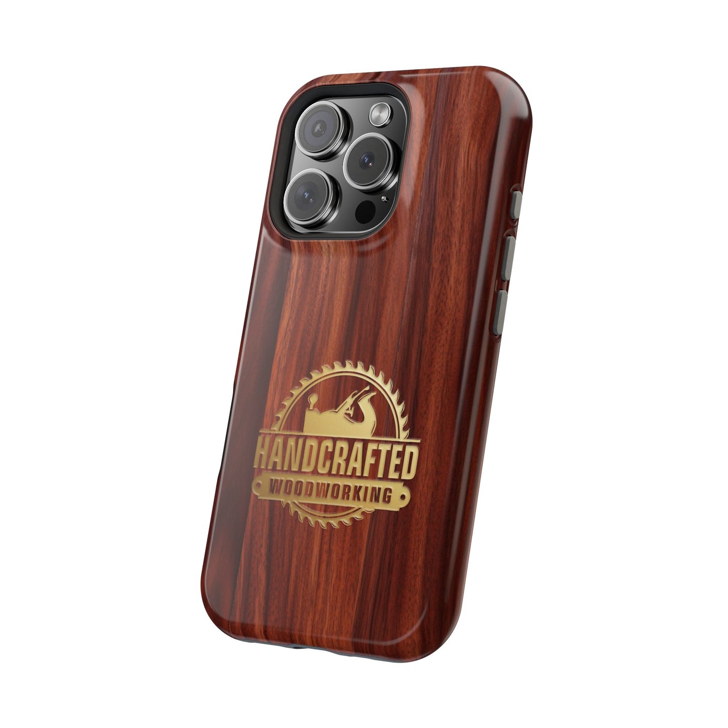 Woodworking Logo Magnetic iPhone Case