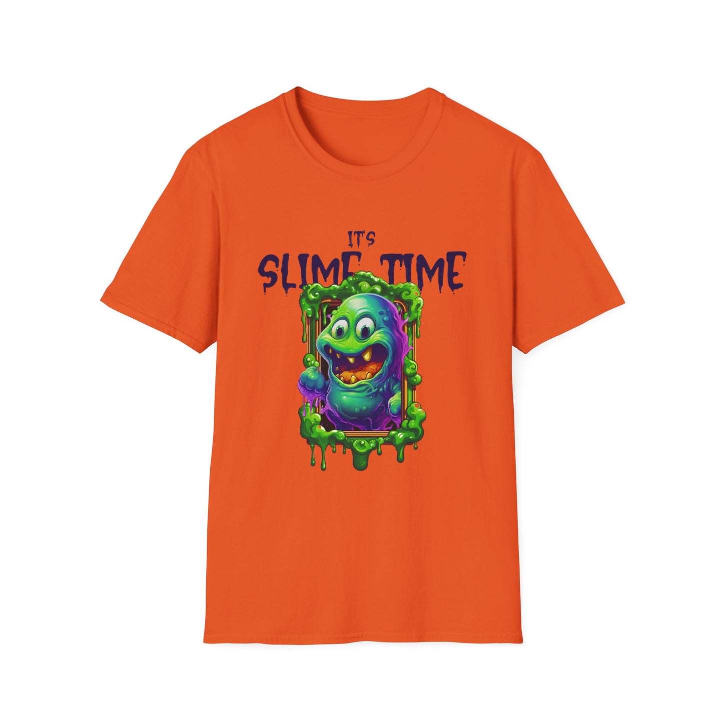 It's Slime Time Unisex Softstyle T-Shirt