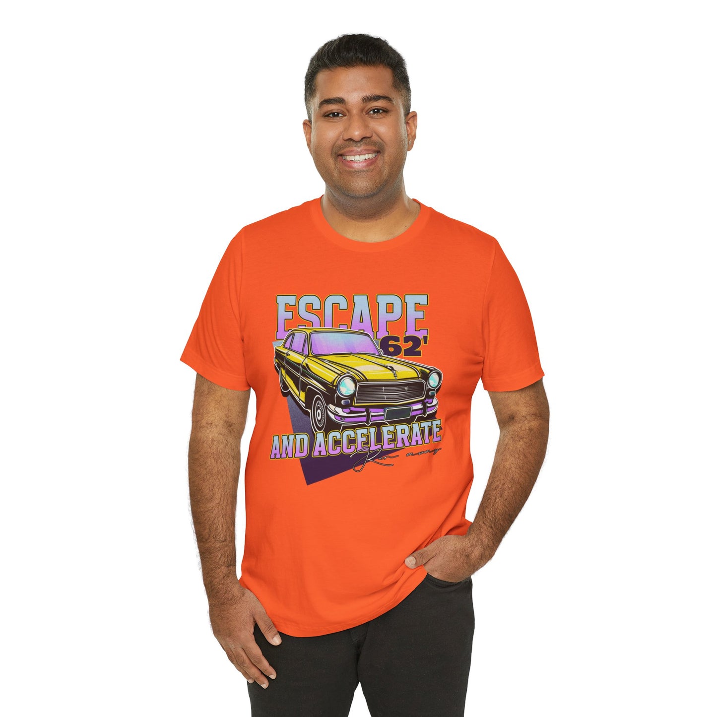 Escape And Accelerate Unisex Jersey Short Sleeve Tee