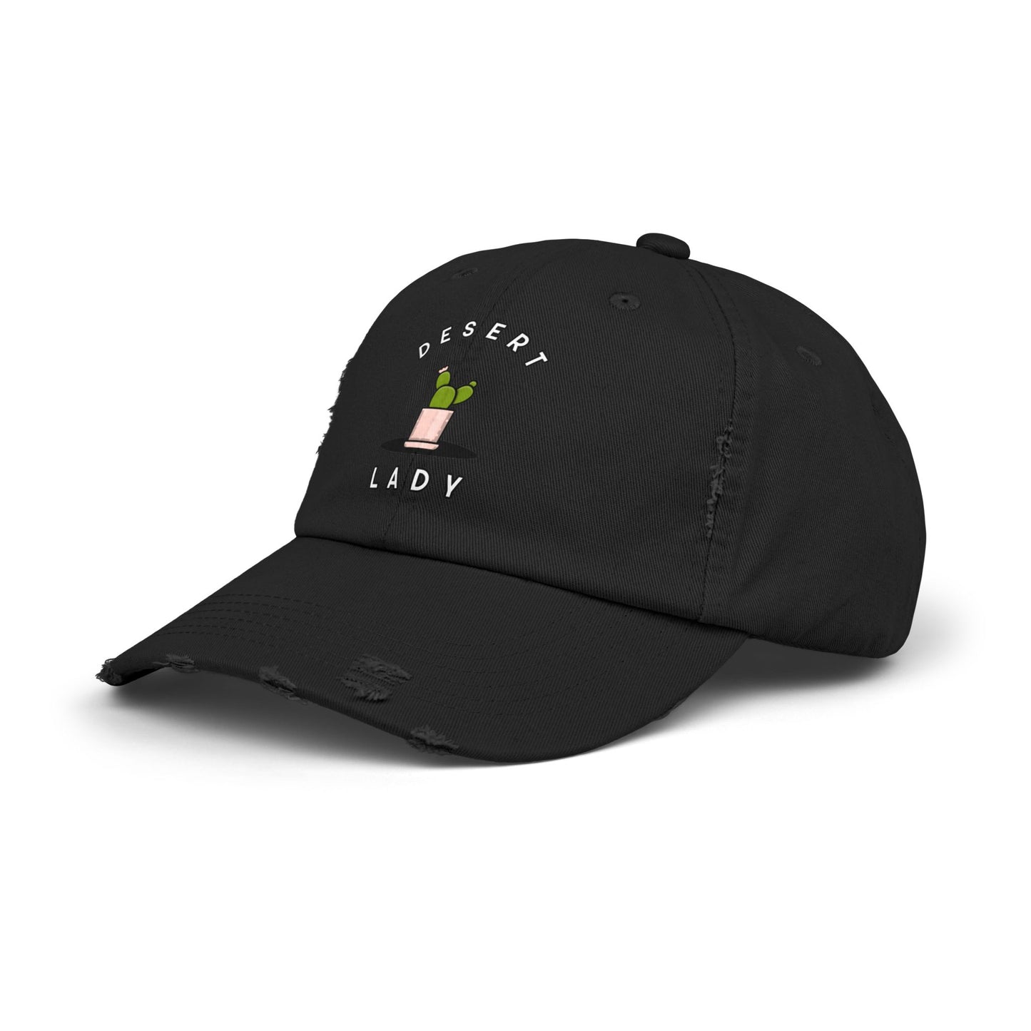 Desert Ladyl Unisex Distressed Cap