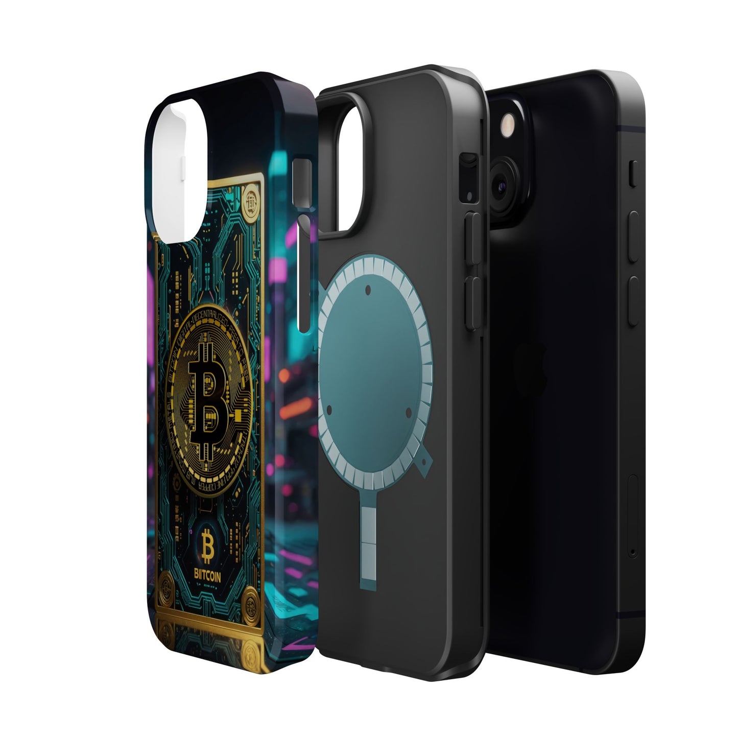 Bitcoin Magnetic Phone Case, Unique Phone Cover