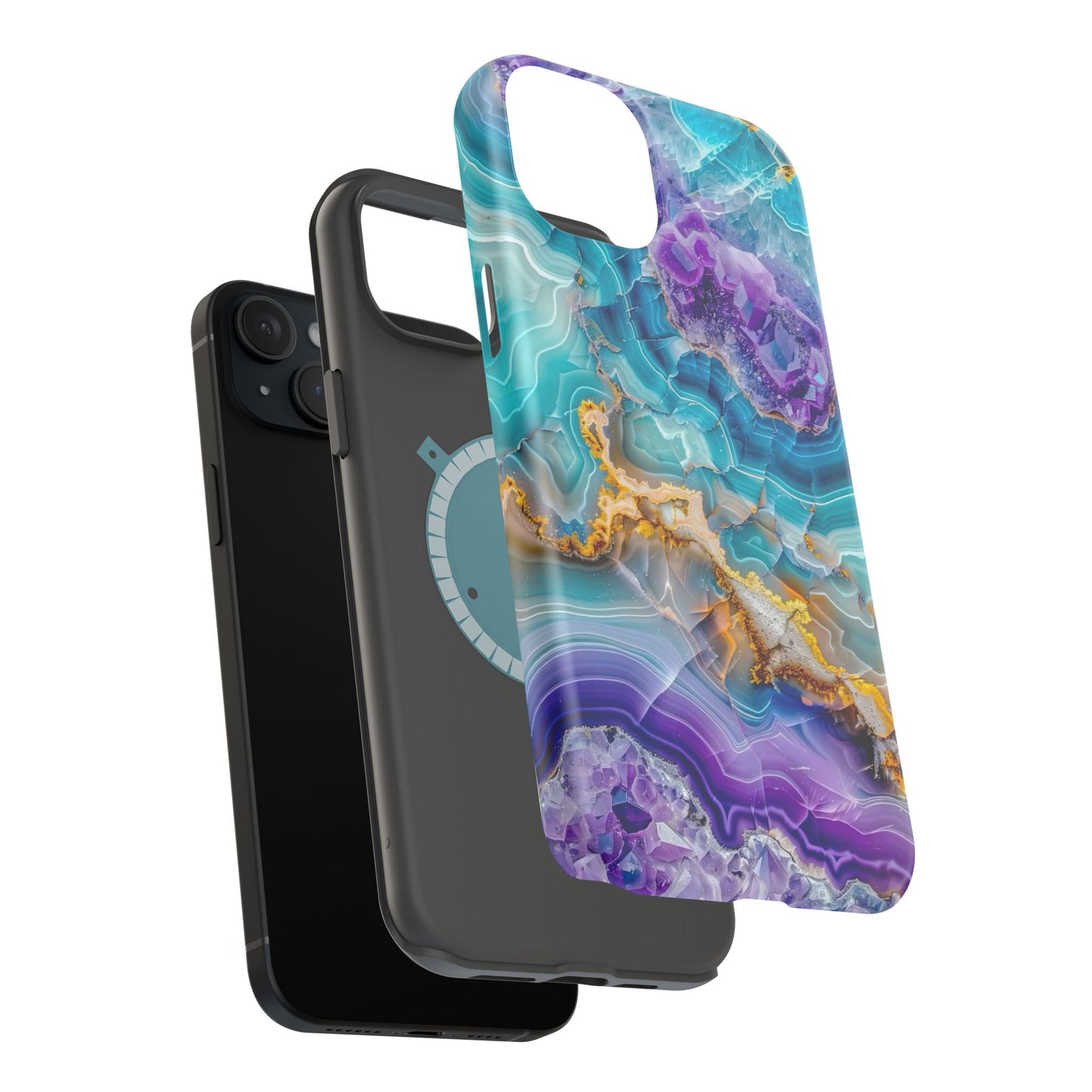 Turquoise Veil Magnetic Phone Case