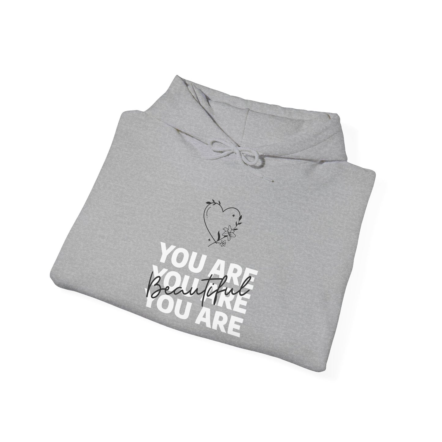 You Are Beautiful Unisex Heavy Blend™ Hooded Sweatshirt