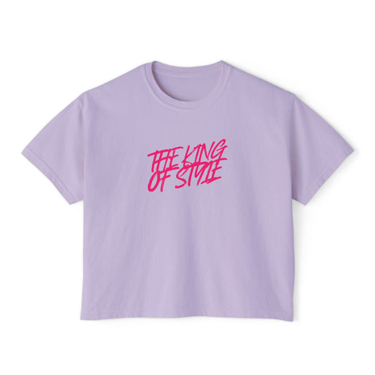 The King Of Style Women's Boxy Tee