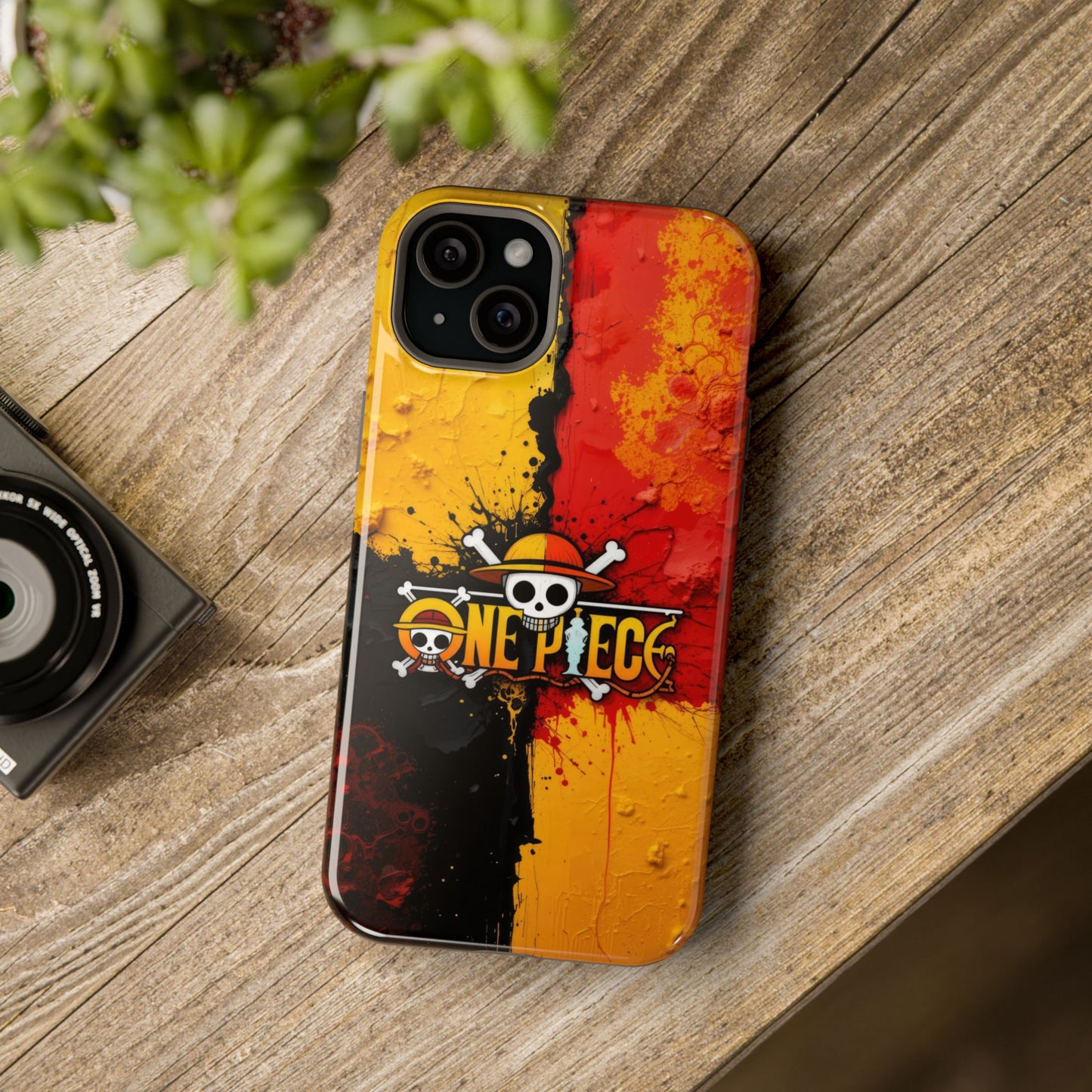 One Piece Vibrant Magnetic iPhone Cases, Anime Accessories