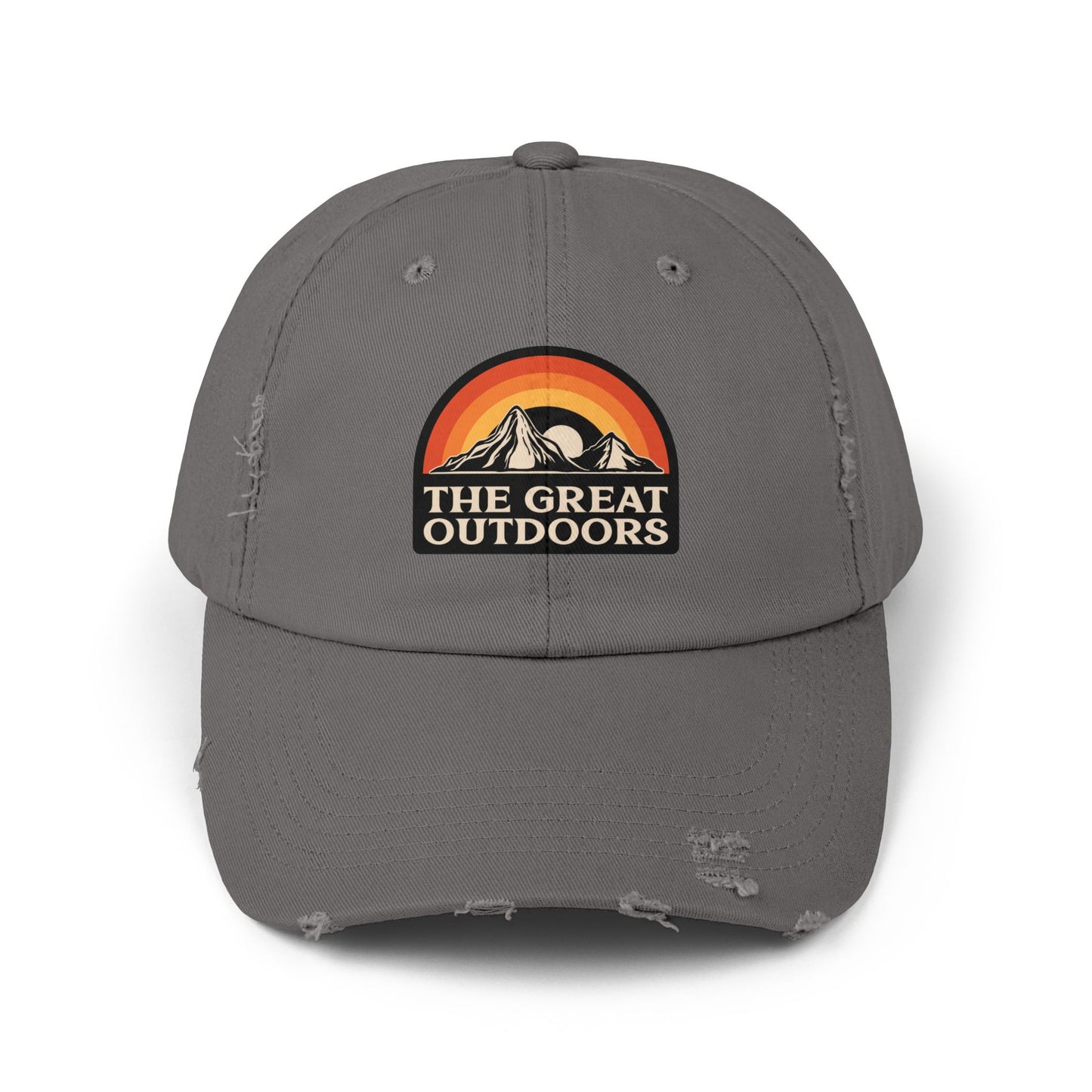 The Great Outdoors Unisex Distressed Cap