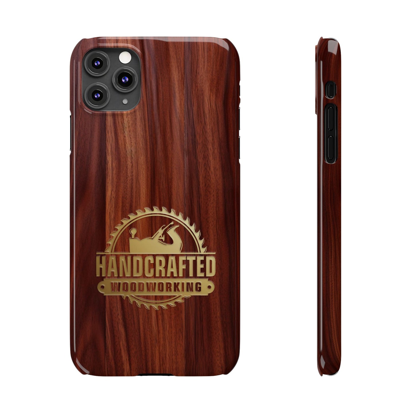 Woodworking Logo Slim Cases, iPhone