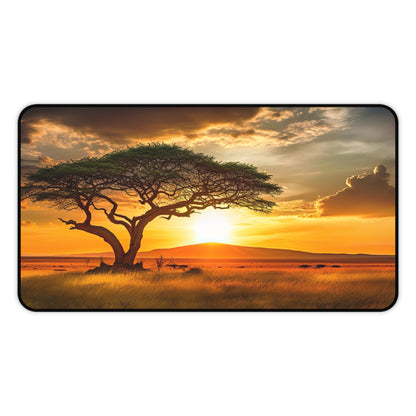 Nature Desk Mat, Safari Sunset